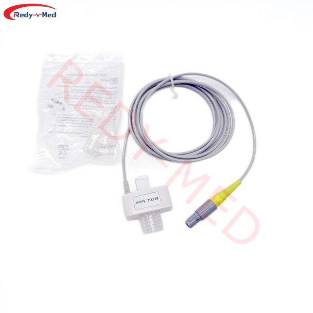 Совместим с Zoll/Midmark > Cardell/Respironics/Edan 8-контактный датчик ETCO2 для основного потока