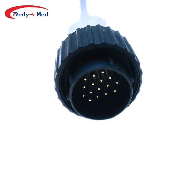 Compatibil cu Cardioline Delta 1, Delta 1 Plus, Delta 3, Delta 3 Plus, Delta 30, Delta 30D, Delta 60, Delta 60 Plus, Cablu ECG 106 cu 10 derivări pentru EKG