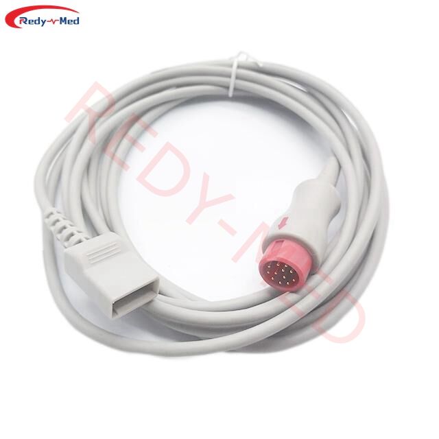 Compatible With Edan Elite V5 V6 V8 M8A, M8B, M9, M9A, X10, X12 IBP Adapter Cable