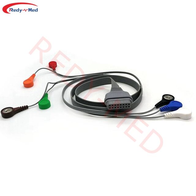 Compatible With Edan SE-2003&SE-2012 7 Lead ECG Holter Cable