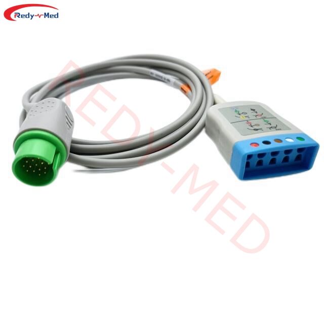 Kumukuha kasama ng Spacelabs 90369 Ultraview ECG Trunk Cable,700-0008-06
