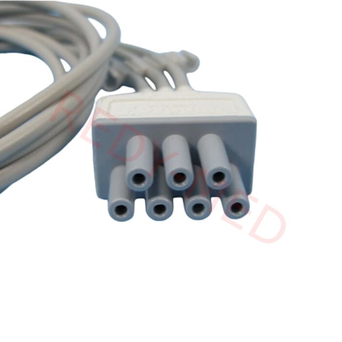 Compatible With Mindray Tel-100 Tel-200 TMS-6016 Telemetry Lead ECG Cable,115-004871-00