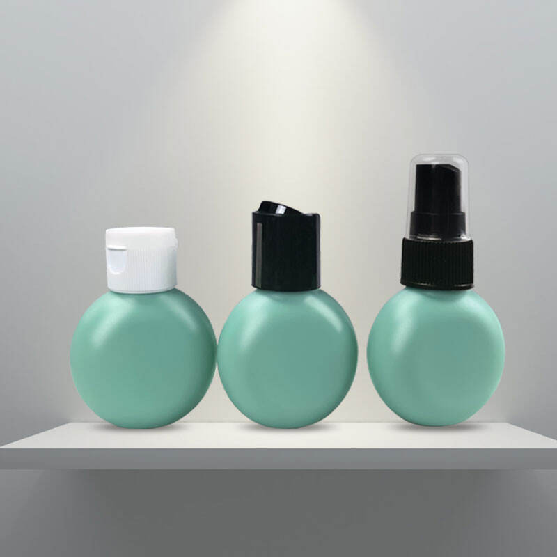 Custom 1oz HDPE Travel Size Plastic Cosmetic Perfume Bottle Packaging For Liquid Lotion