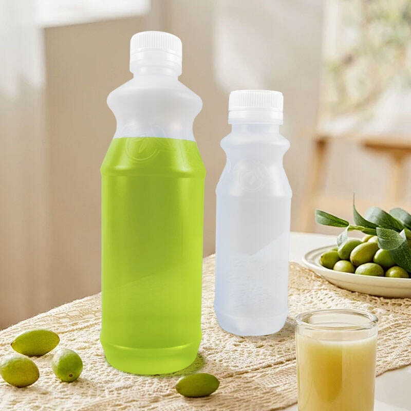 OEM ODM 300ml 1000ml Biodegradable PP Plastic Bottle Packaging for Juice Beverage Milk 