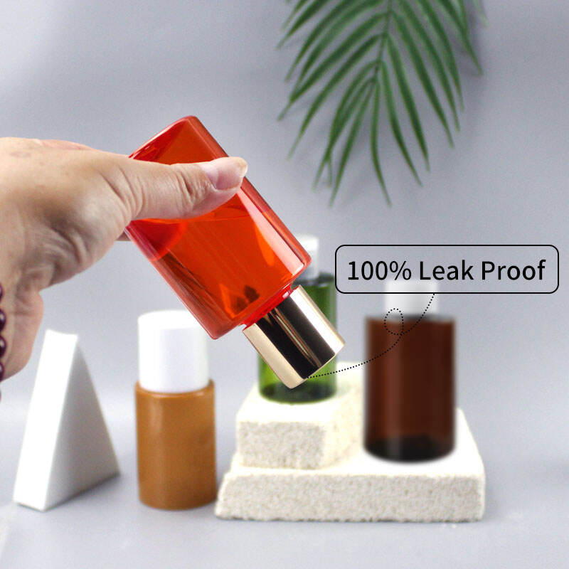 100ml pet cosmetic container bottle for skin care lotion toner-2