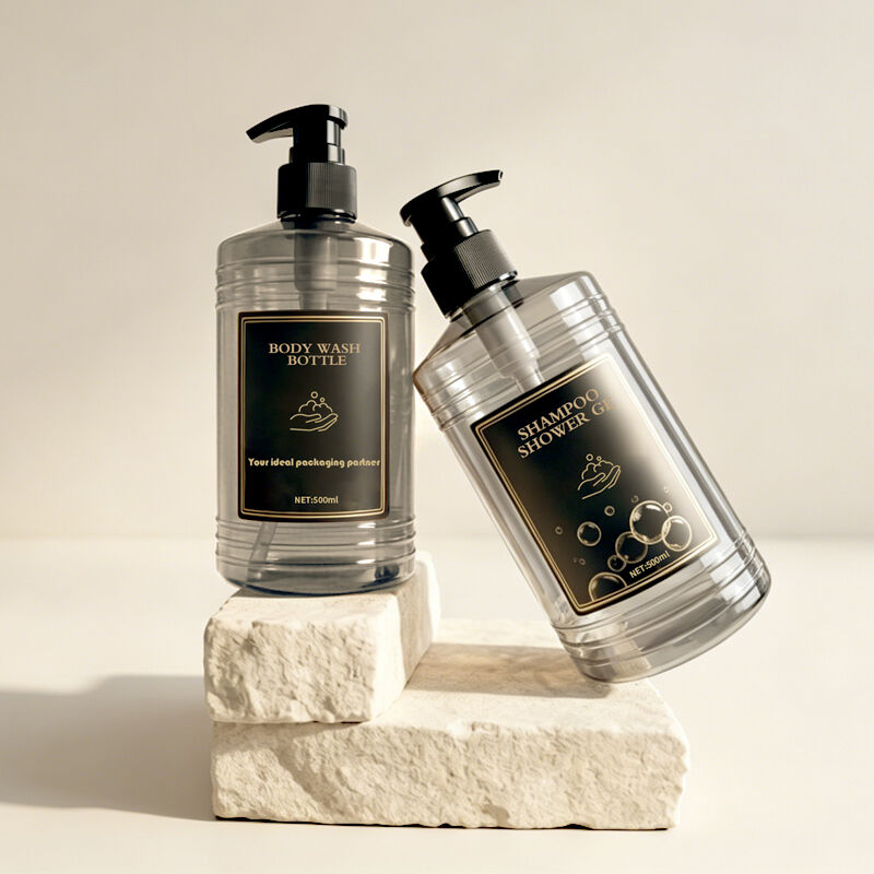 Grey Shampoo Bottle​-P90338