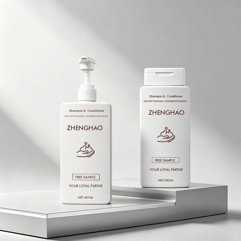 White Conditioner Bottle-WG39