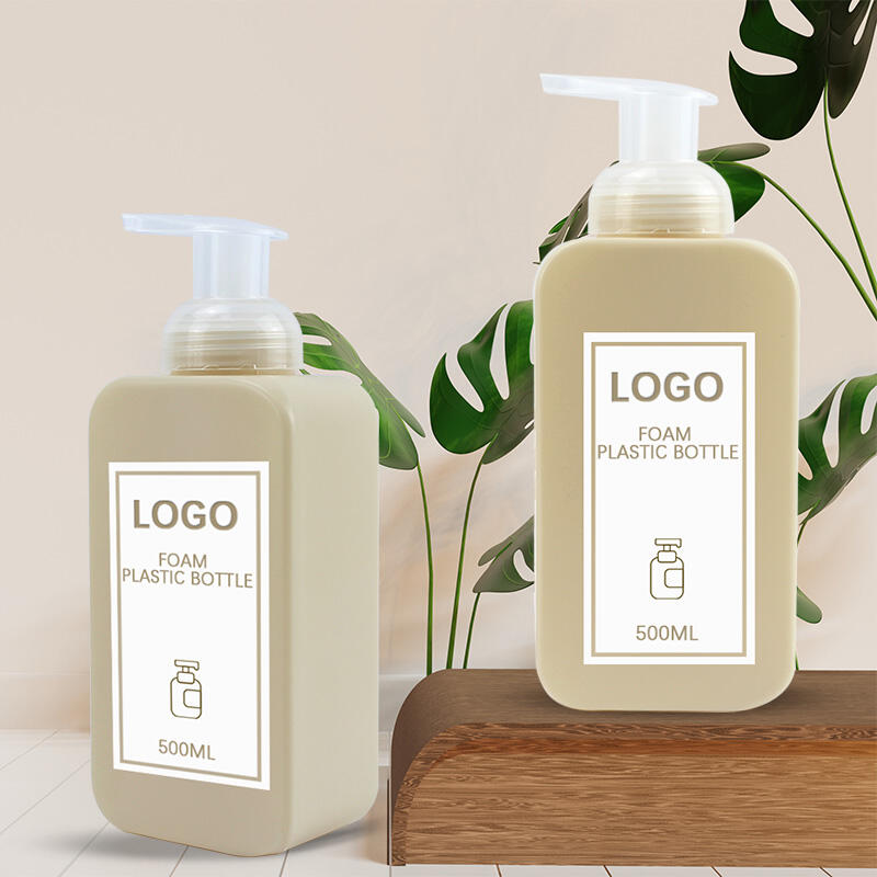 Custom Matte Empty 16 oz Shampoo Bottle with Dispenser Pump 