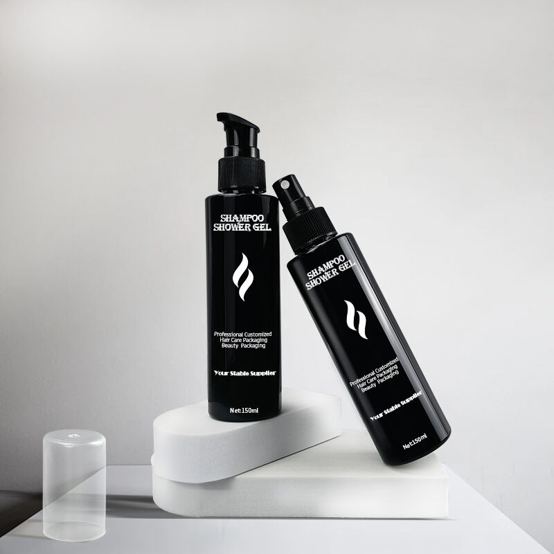 Plastová lahvička o objemu 5 uncí pro balení kosmetiky – P90340