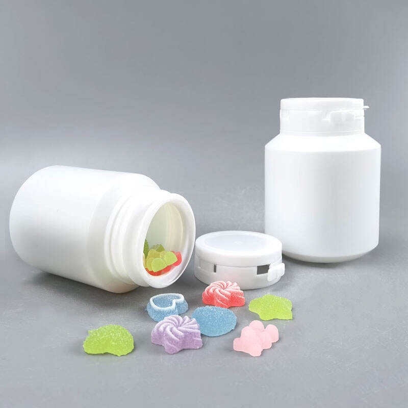 Custom 100ml 150ml Plastic Bottle for Chewing Gun Sugar Pill Capsule Vitamin 