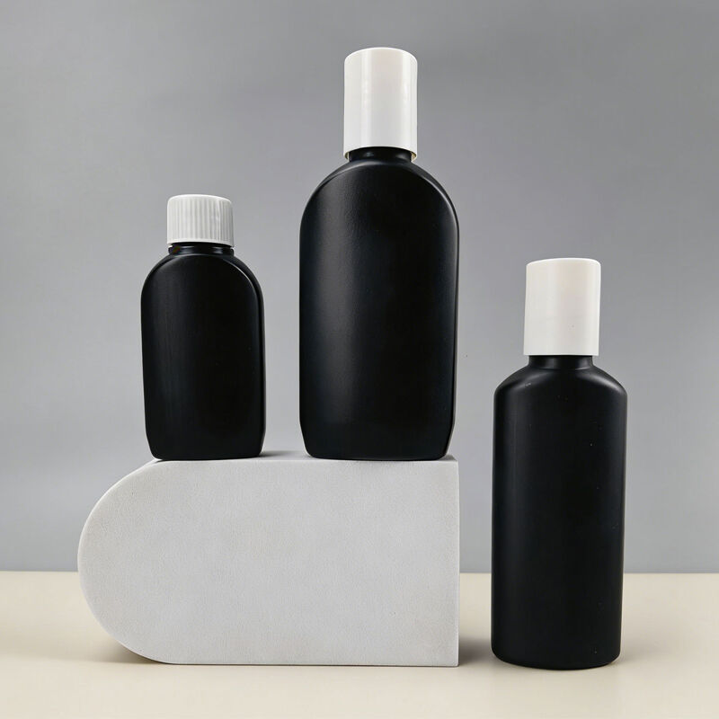 Blank lotion bottle for plastic cosmetic packaging-C70336