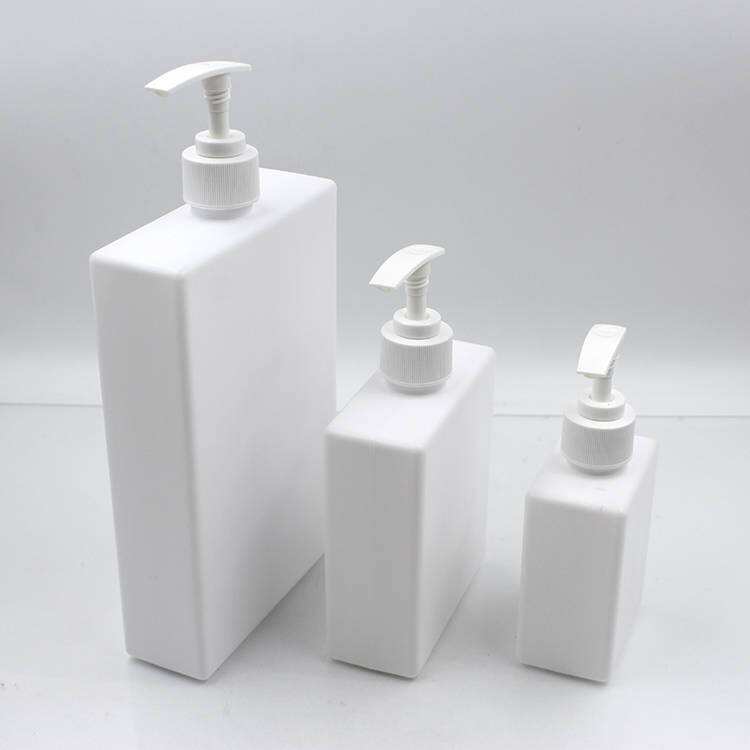 170ml hdpe square plastic bottle for reagent chemical liquid powder storage with child proof cap-4