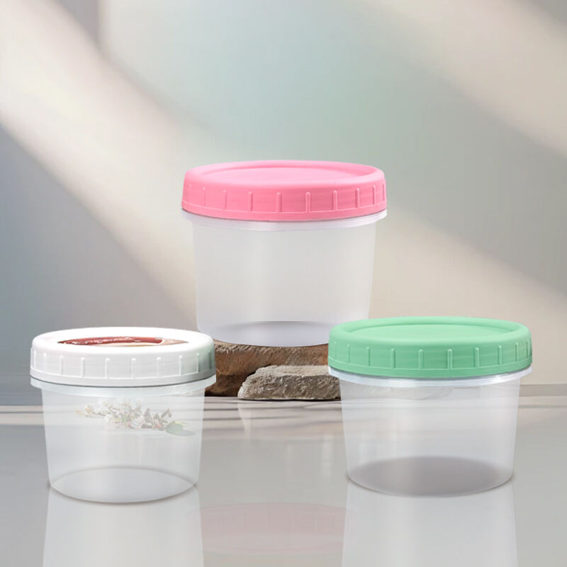OEM PP Disposable 160ml 200ml Plastic Cup Packaging Container for Ice Cream Dessert Snacks Dry Food 