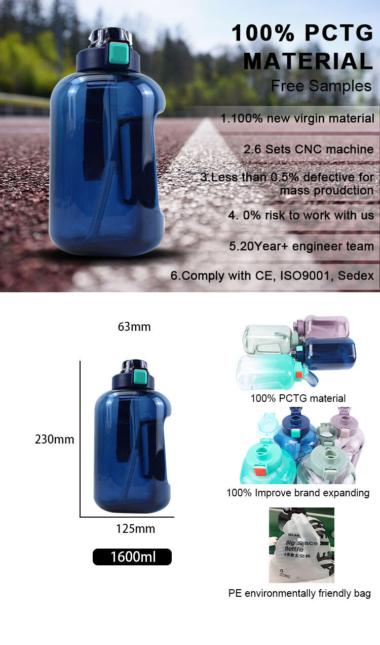 16l pctg plastic sport water bottle for travel fitness gym outdoor raning packaging-0