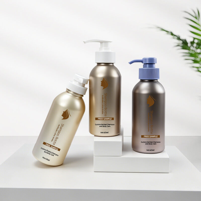 Shampoo Dispenser Bottles for Personal Care Plastic Packaging