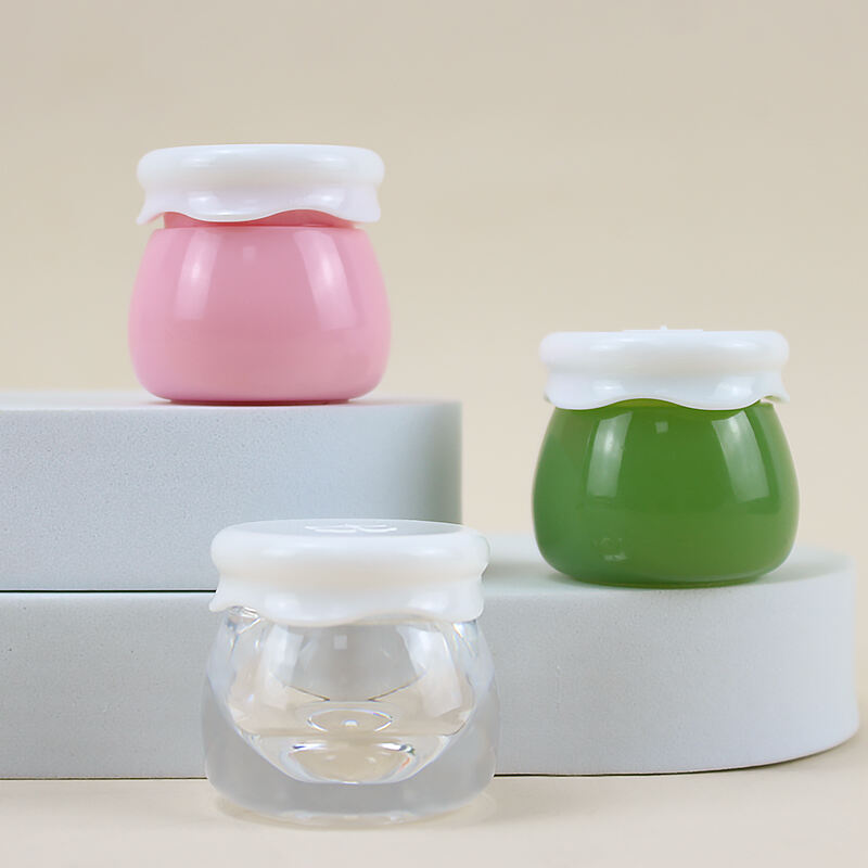 Colorful Cream Bottle PP Jar Plastic Lotion Cream Pot Jar