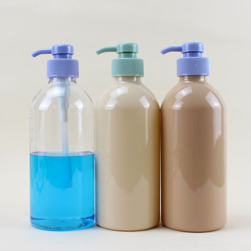 900ml Round Face Care Foaming Bottle Plastic Foam Pump Bottle 