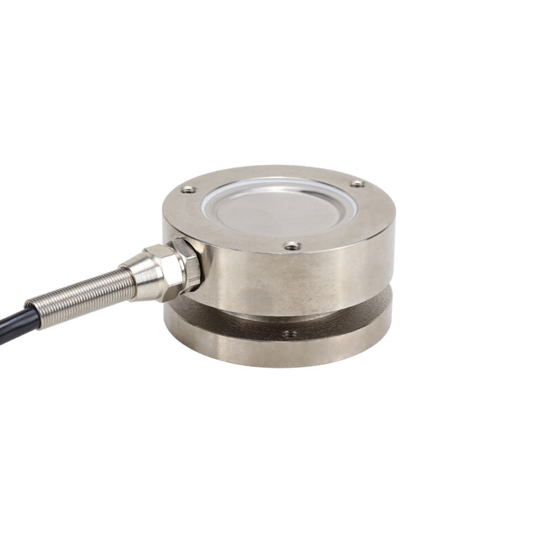 Flat Type Diaphragm Load Cell 1T 2T 3T 5T Miniature Compression Load Cell Micro Button Sensor for Hopper Tank Packaging Scale
