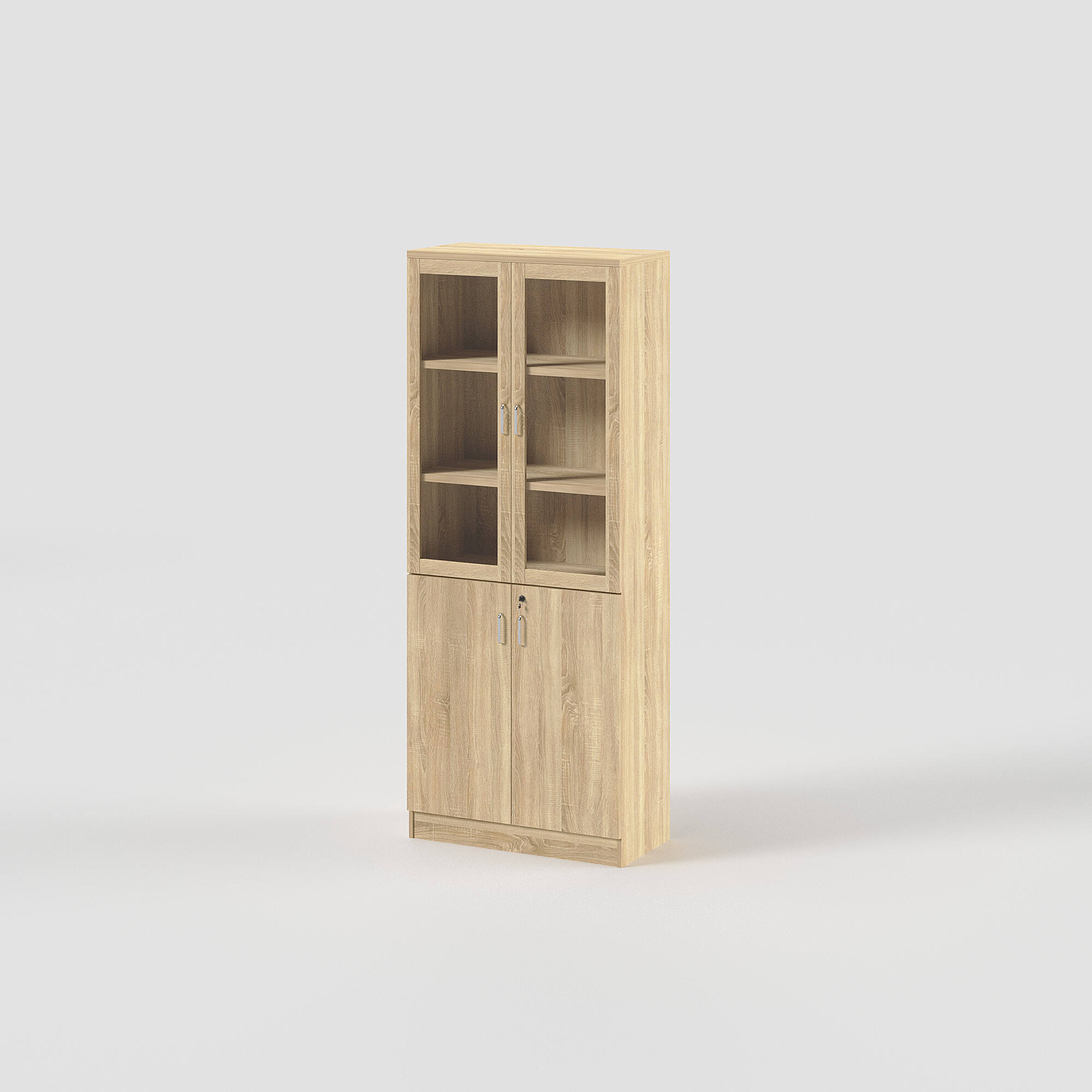 Modern Design Industrial-Style Bookshelf for Creative Studio