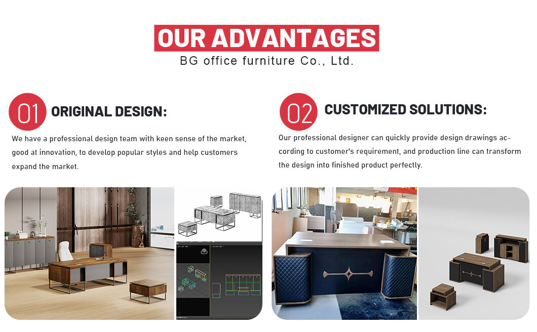 modern style melamine and iron l shape table with cabinet and coffee table522-1