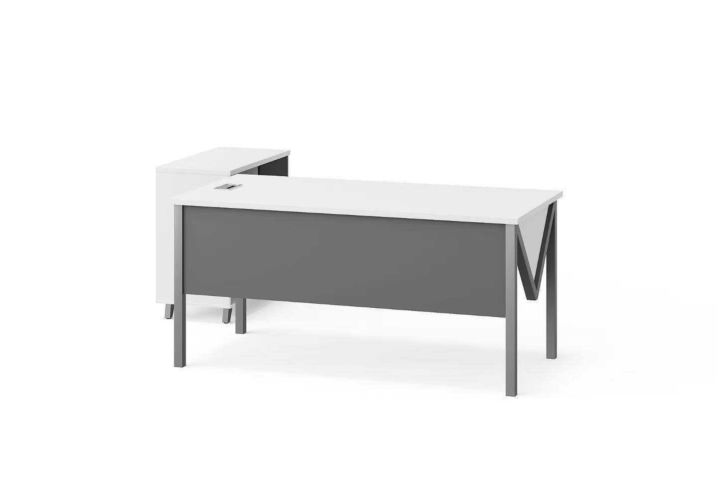 Tavola Moderna melamina u ferħ tal-uffiċċju + Tavola tal-Oġġett