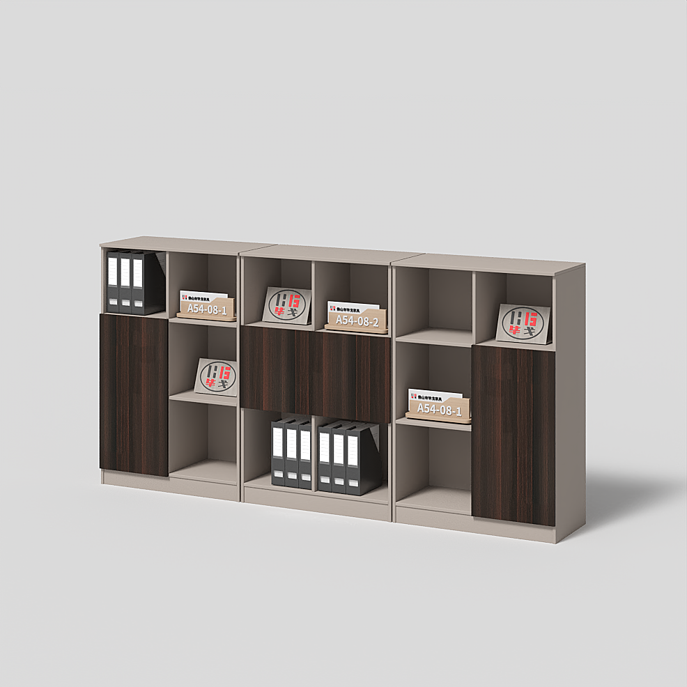 Modern Design Wooden Bookshelf for Home Office Storage