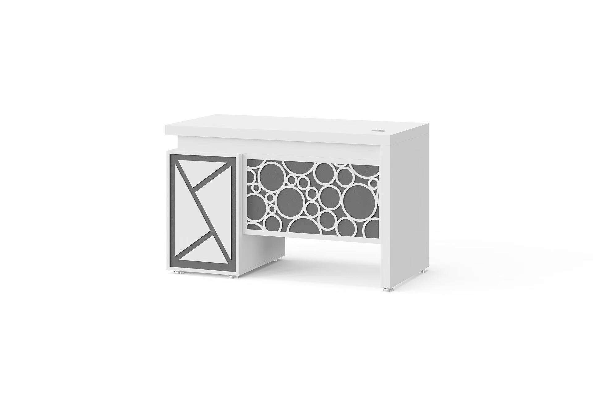 Modern Style Melamine Board Staff Table for Employee