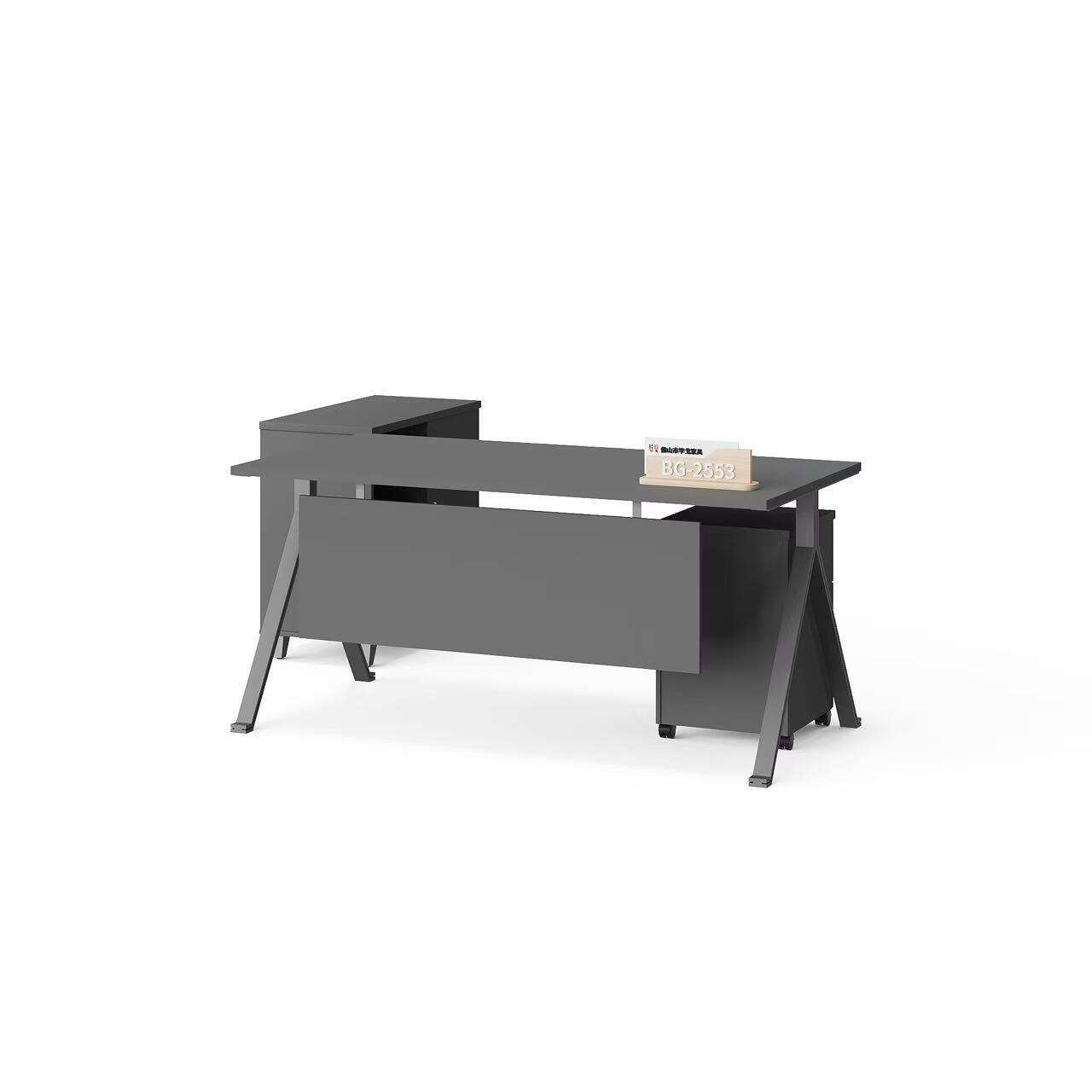 Modern Style Melamine and Iron Office Table Sets