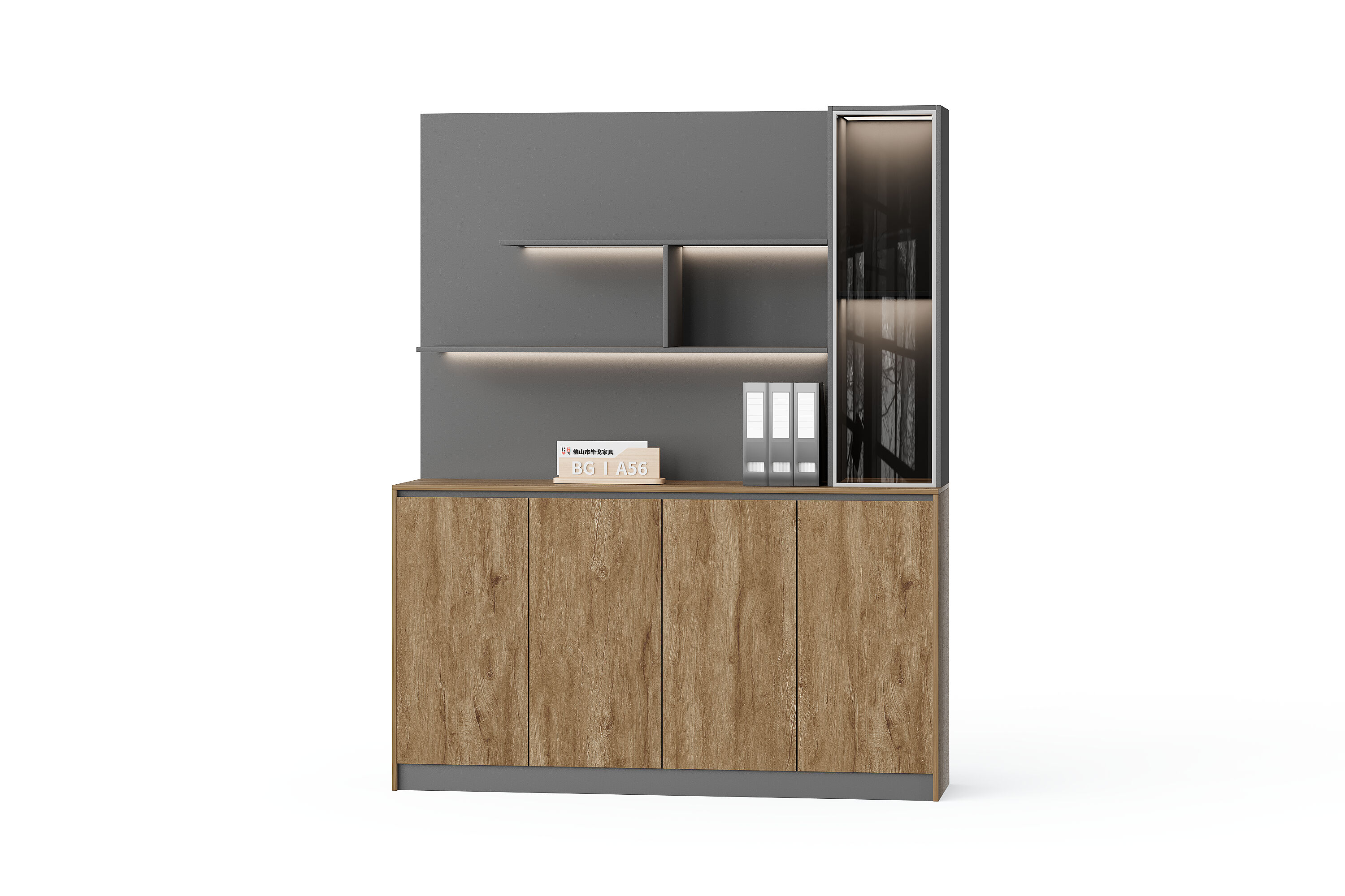 Modern Style File Cabinet/ Bookcase for Home and Office