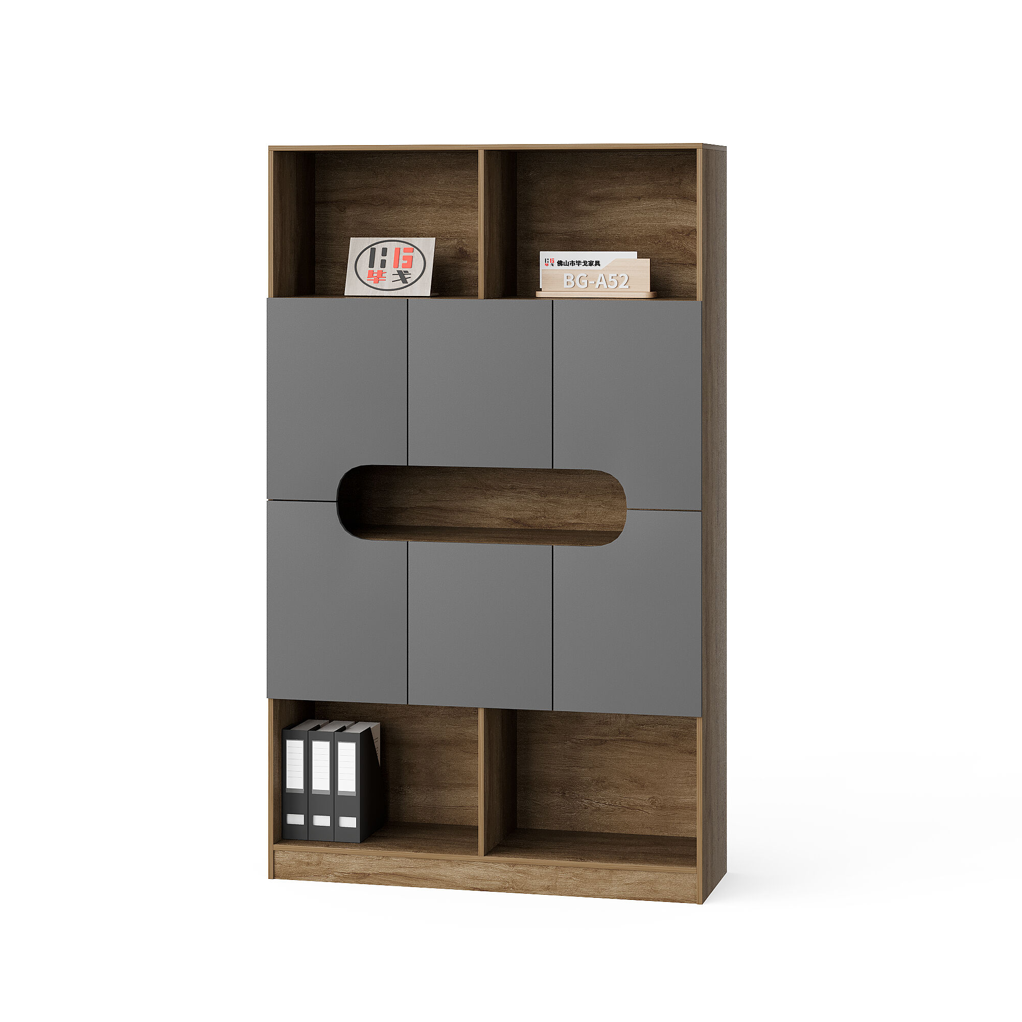 Modern Style File Cabinet/ Bookcase for Home and Office