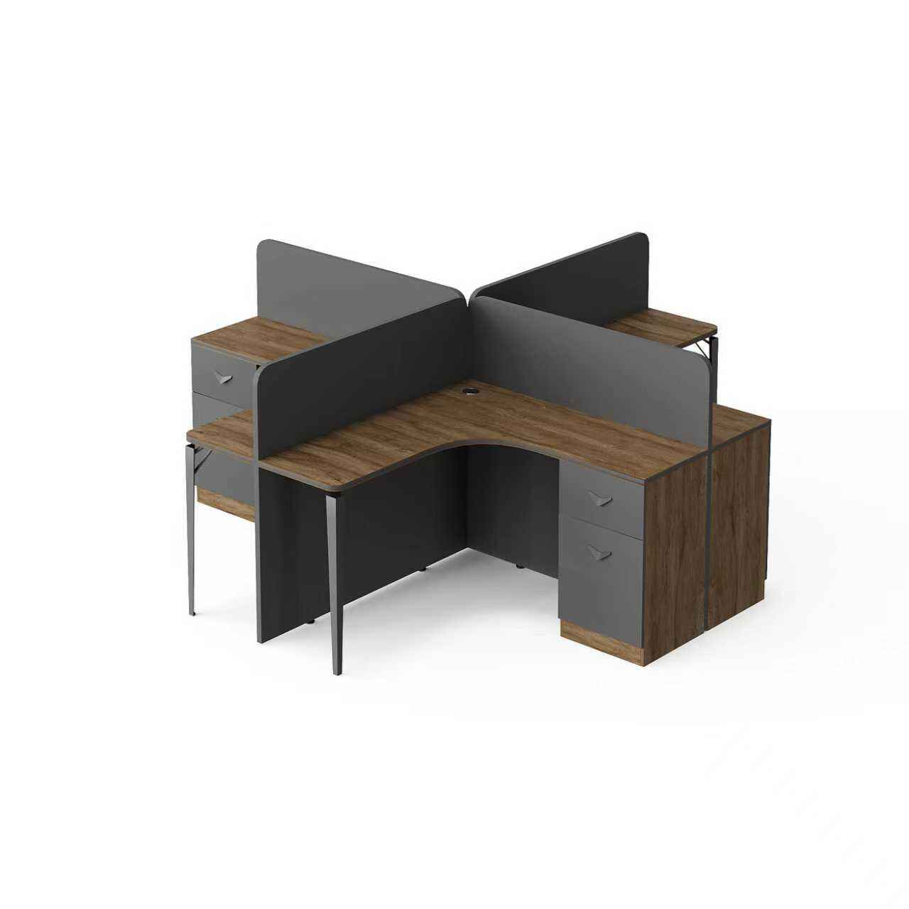 Классикалык стилдеги меламин жана темир иш орду (1/2/4 орундуу)