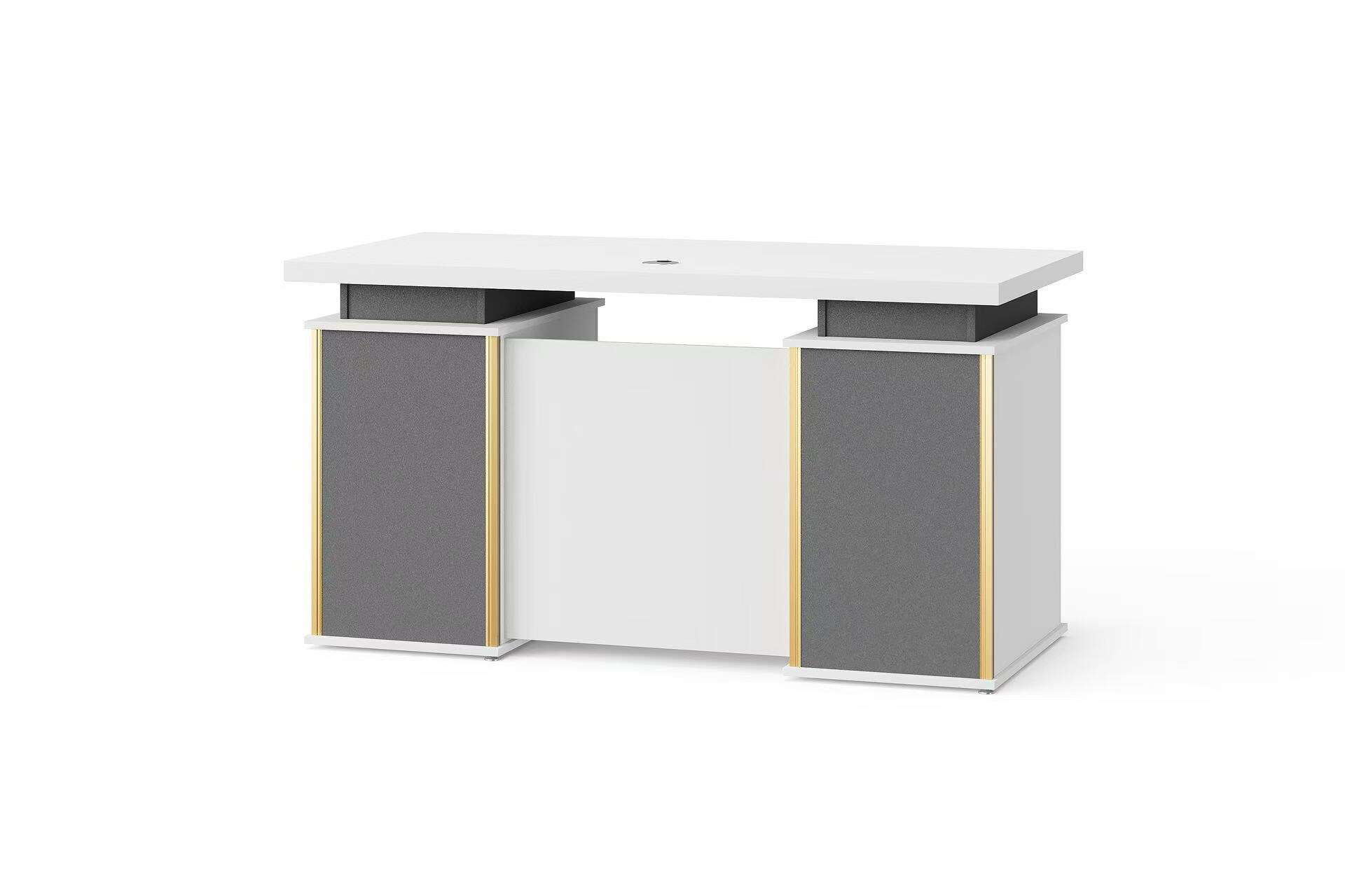 Modern Style Melamine Board Staff Table for Employee And Home