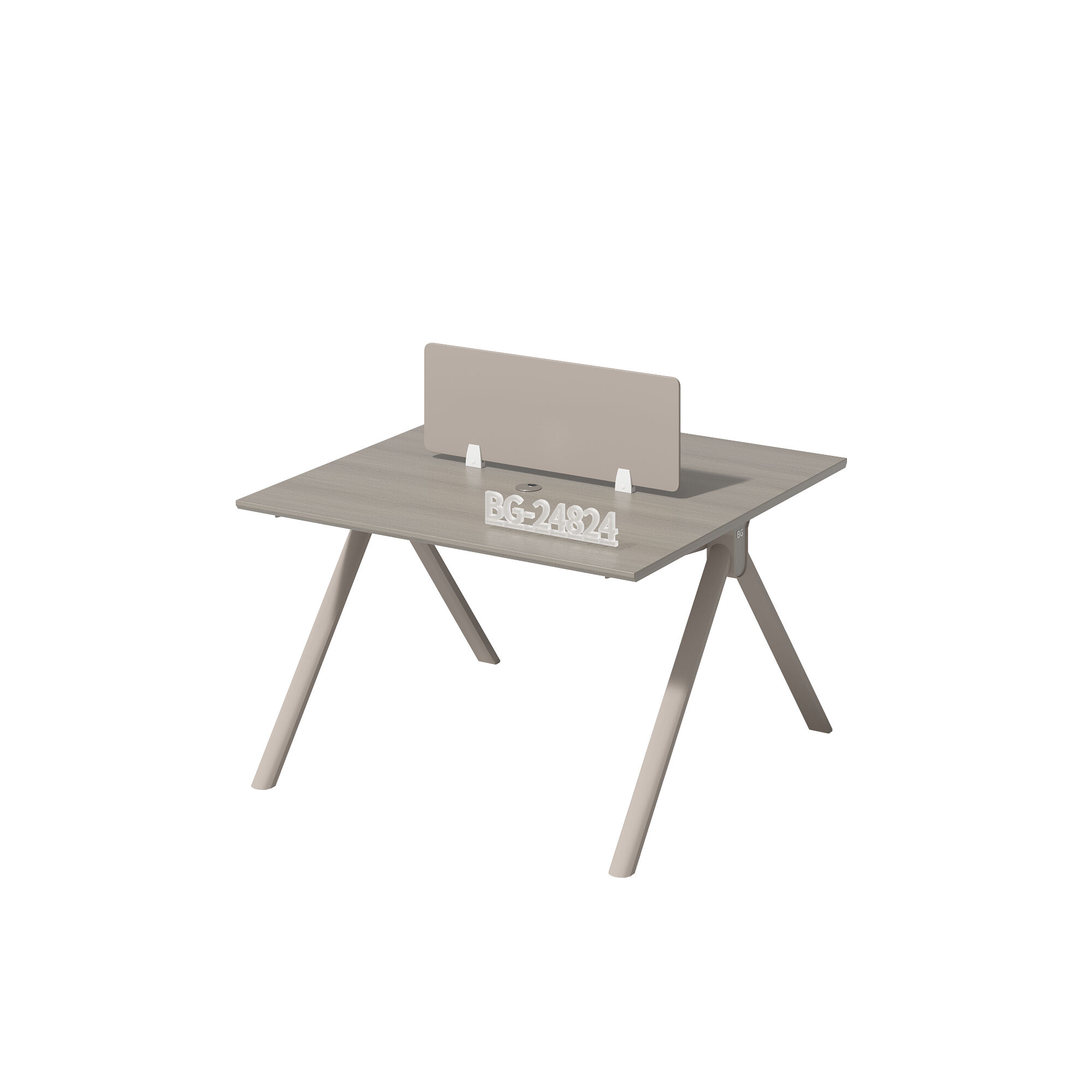Modern Style Melamine and Iron Workstation for Employee