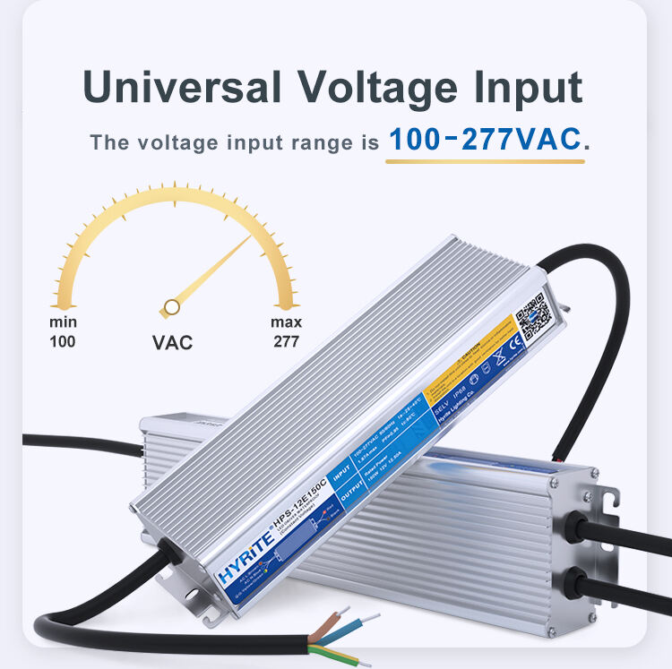 PFC IP68 LED Driver Waterproof High Power Factor 12/24V Lighting Transformers Switching Power Supply supplier