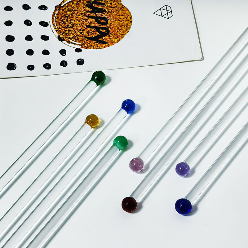 Elegant Round Ball Design – Features a perfectly rounded ball at the top for a comfortable grip and a touch of sophistication to any drink.