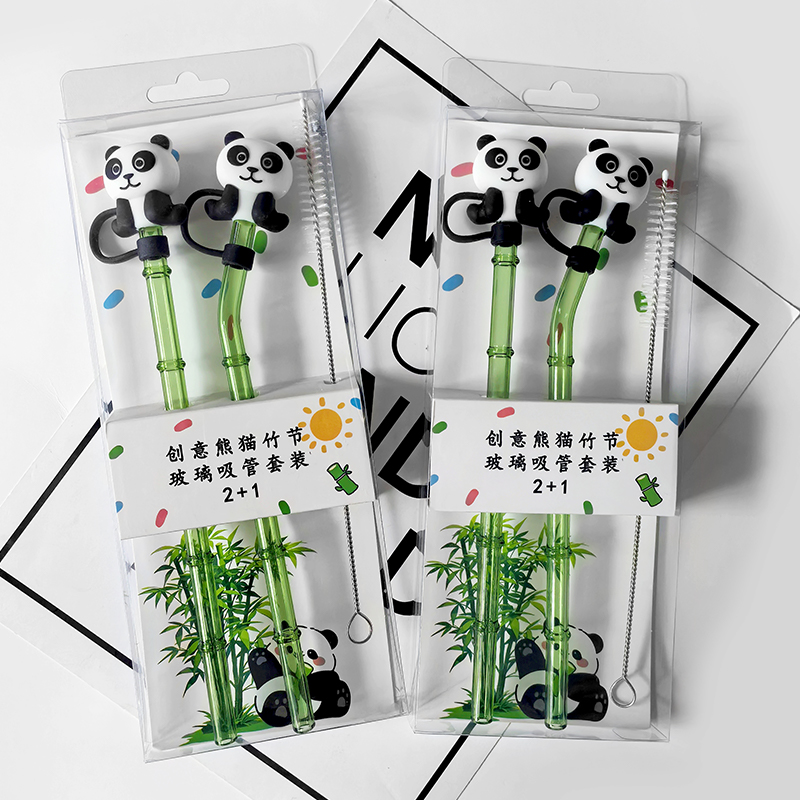 PVC Panda Bamboo Knot Set