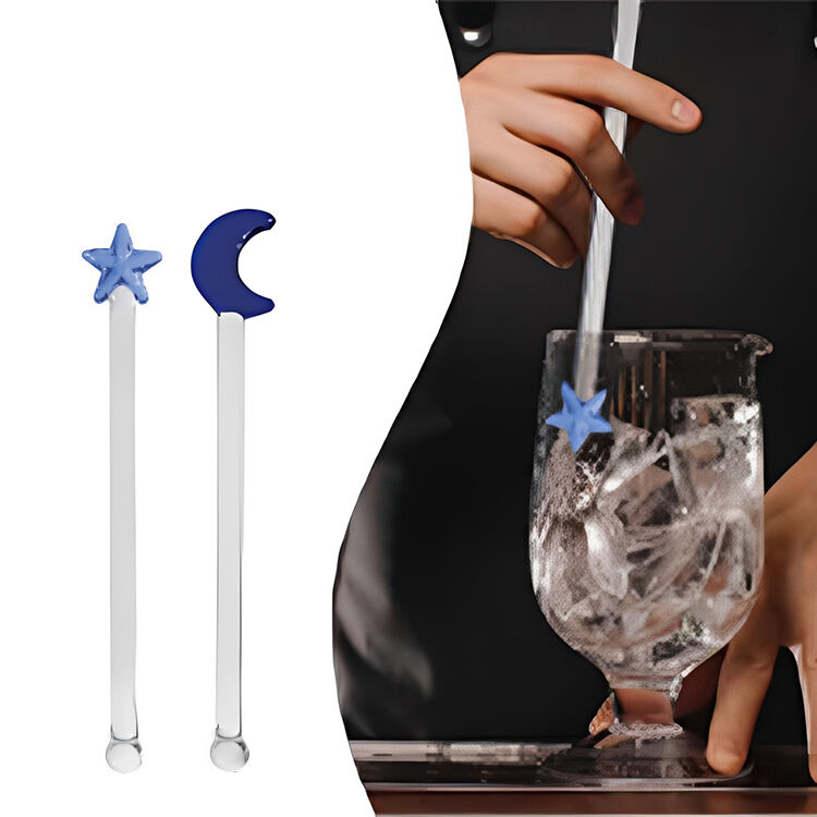 Glass Stirring Sticks | Handcrafted | Reusable | Elegant