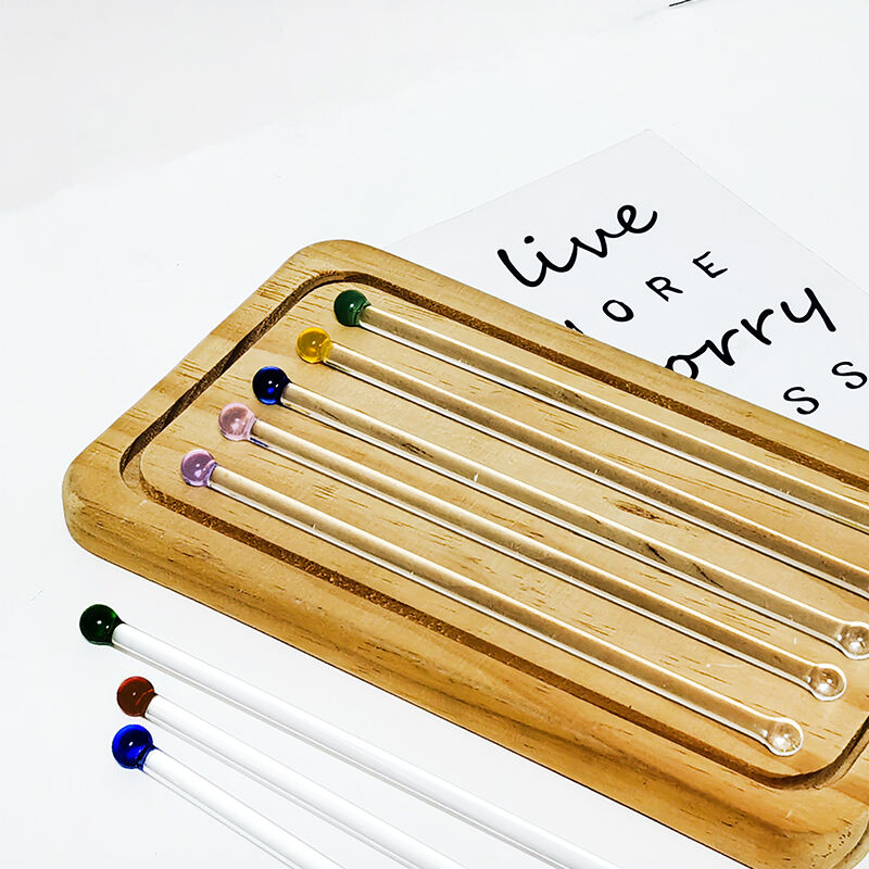 Elegant Round Ball Design – Features a perfectly rounded ball at the top for a comfortable grip and a touch of sophistication to any drink.