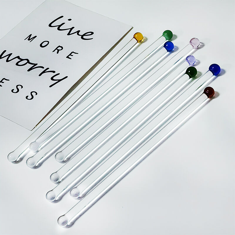 Elegant Round Ball Design – Features a perfectly rounded ball at the top for a comfortable grip and a touch of sophistication to any drink.