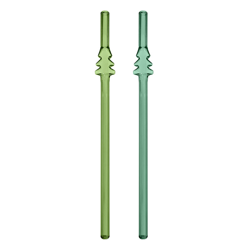 Christmas series Glass Straw