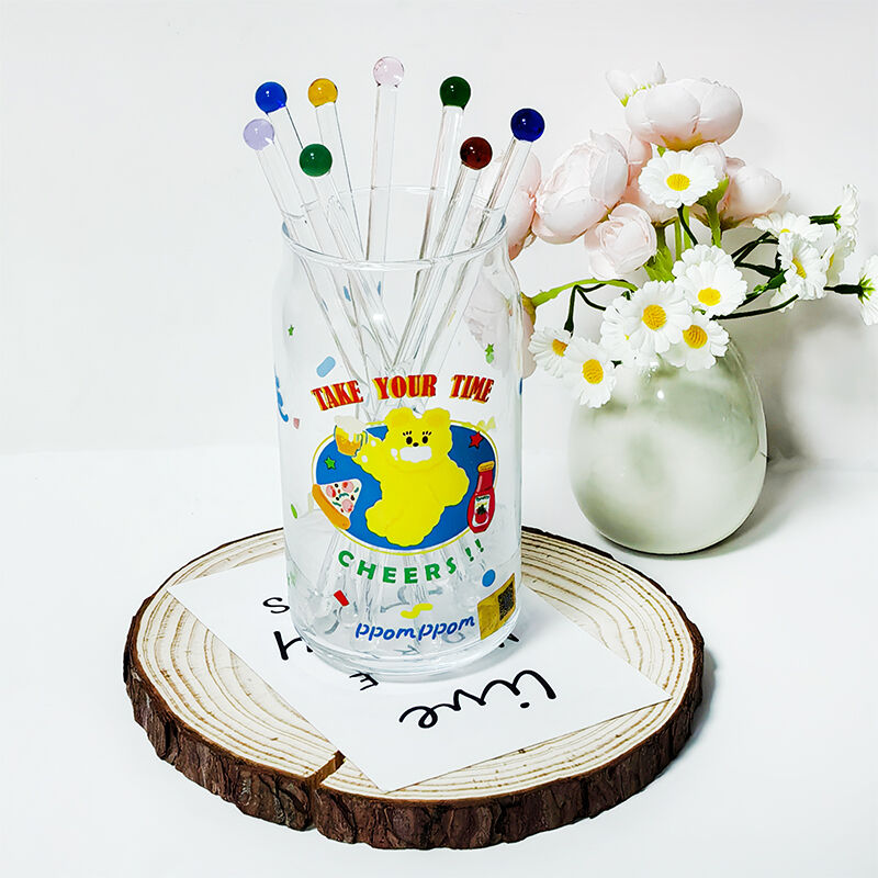 Elegant Round Ball Design – Features a perfectly rounded ball at the top for a comfortable grip and a touch of sophistication to any drink.