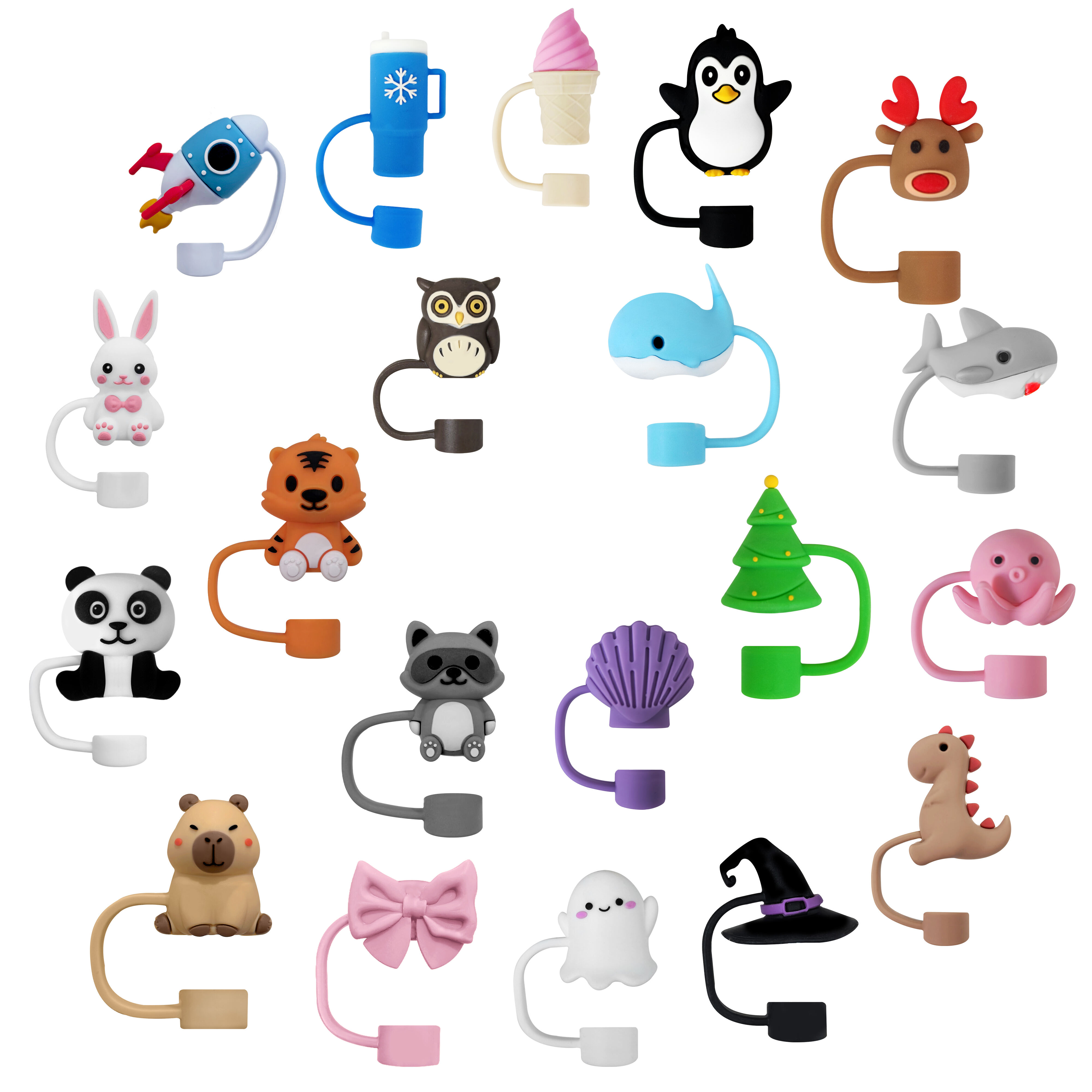 Silicone Straw topper