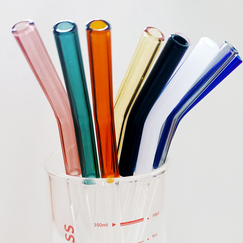 Creative Straw- colorcombine glass straw