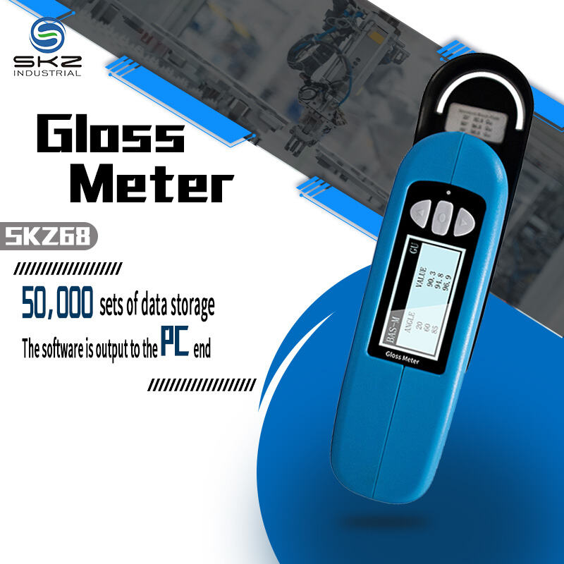 SKZ68 Tri-Angle Gloss Meter: Professional Precision with 20°/60°/85° Multi-Mode Measurement
