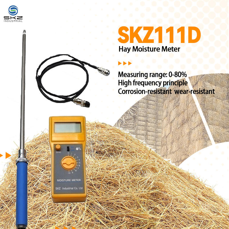 SKZ111D Hay Moisture Meter: Precision Testing Tool for Agricultural & Biomass Materials