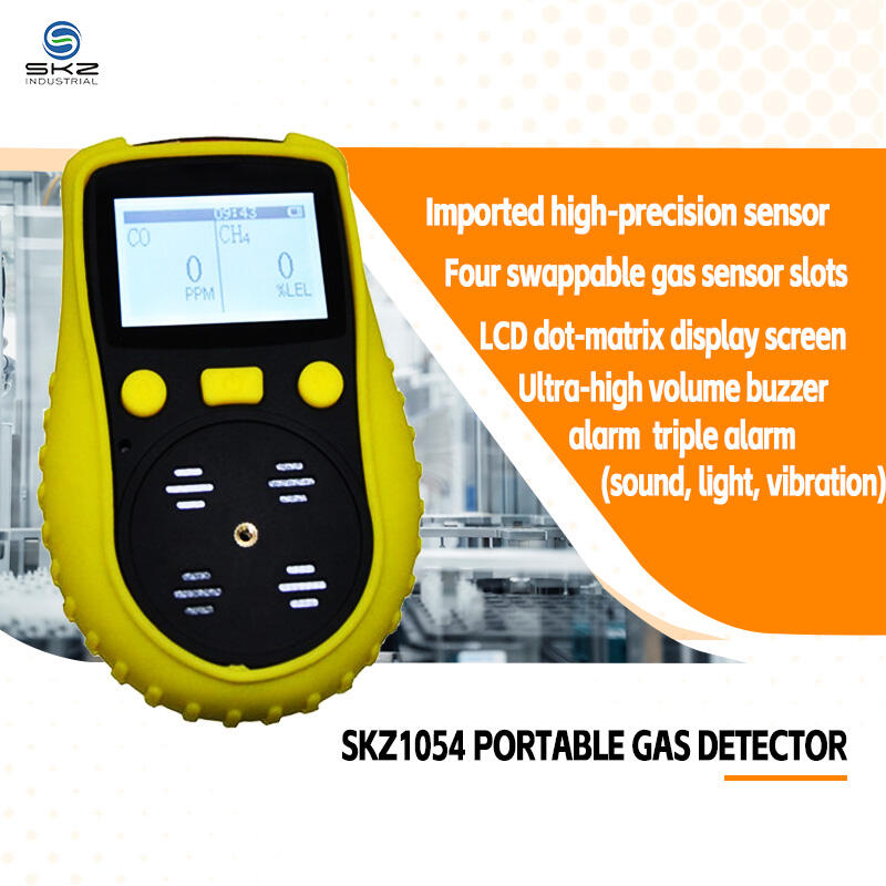 SKZ1054C Series: Compact High-Accuracy Portable Multi-Gas Detector