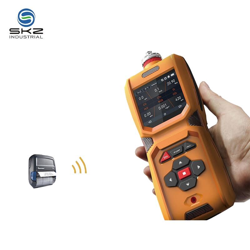 Real-Time Gas Monitoring High-Precision Gas Analysis industrial gas detection Multi-Gas Detector | SKZ2050-6