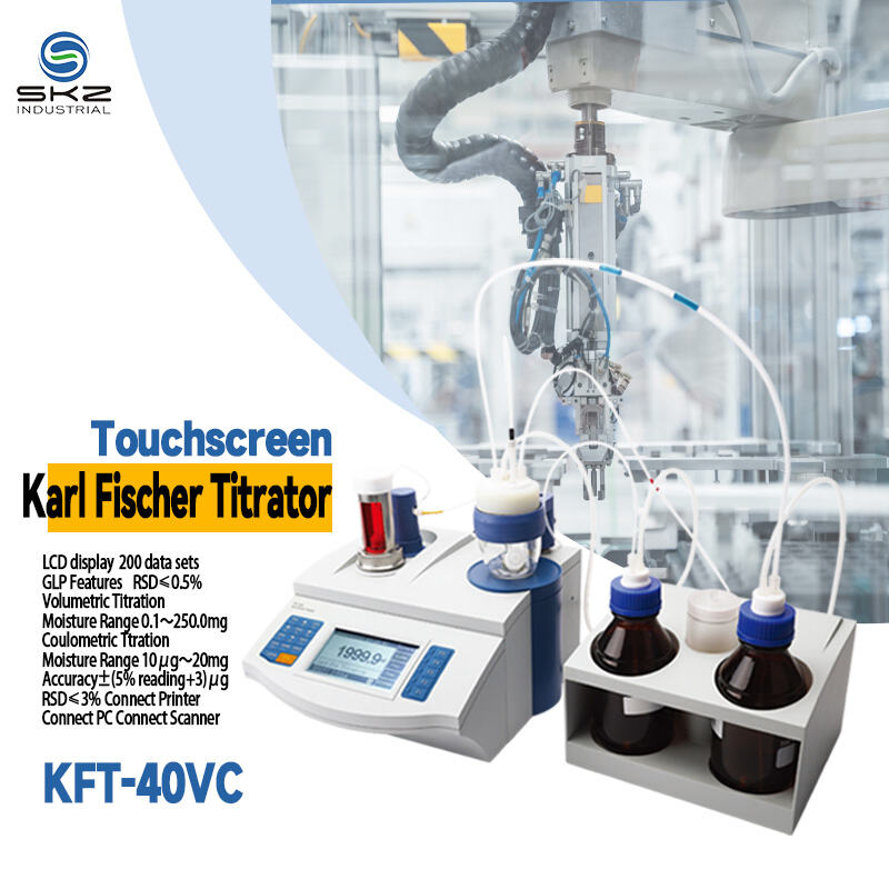 KFT-40VC 카를 피셔 수분 적정기: 전문 실험실 테스트를 위한 이중 모드 정밀 분석