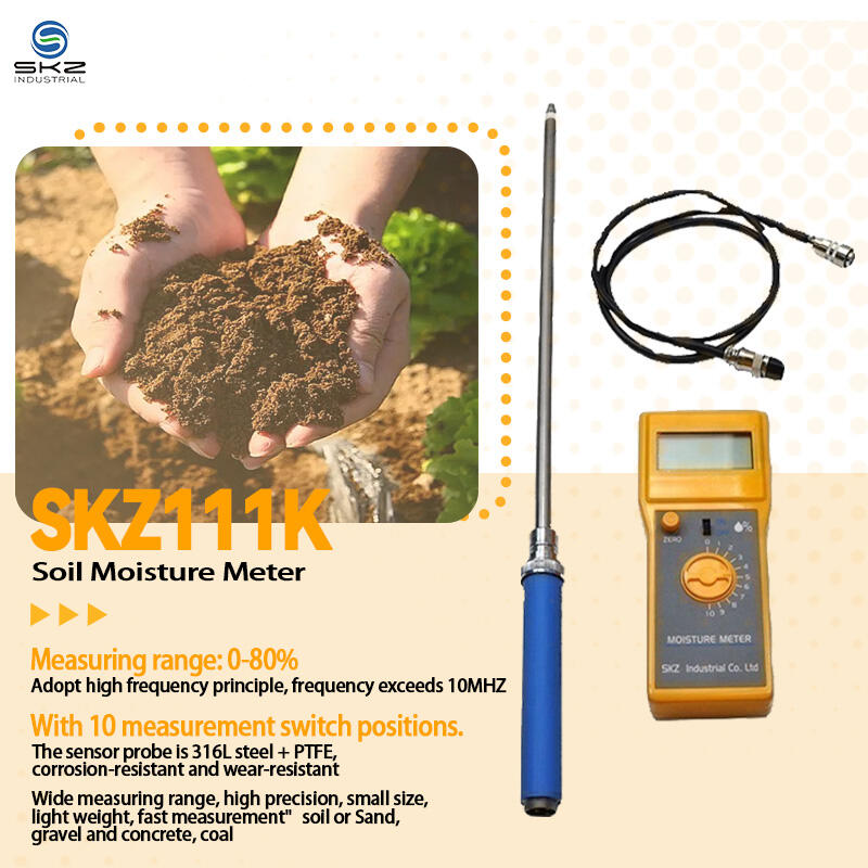 SKZ111K Soil Moisture Meter: High-Precision Tool for Multi-Material Humidity Testing