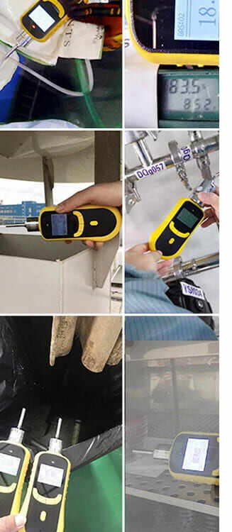 Application of portable multi gas detector